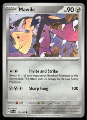 SV05: Temporal Forces #112/162 Mawile - Image 1 of 2