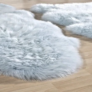 Origins Merino australischer Wolle Lammfell Teppich Ente Ei Single 36 x 24" ca. - Bild 1 von 2