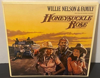 WILLIE NELSON & FAMILY Honeysuckle Rose 1980 COLUMBIA Outlaw Country 2X LP - Image 1 of 3