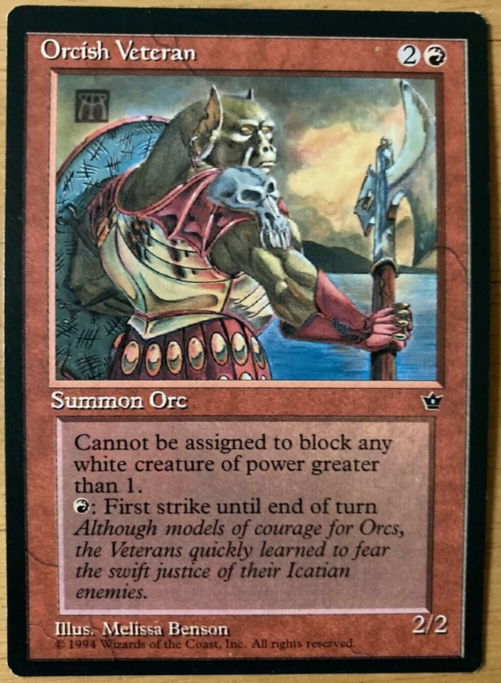 Orcish Veteran - Magic: the Gathering - Image 1 of 1