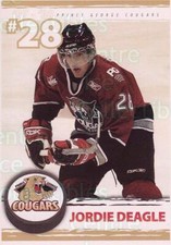 2007-08 Prince George Cougars #4 Jordie Deagle