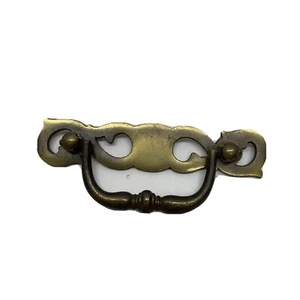 1 Vintage Brass Drawer Pull Furniture Restoration 4 5/8" long - Picture 1 of 3