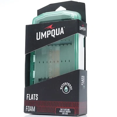 Umpqua Flats Foam Grande Impermeable Mosca Caja - Envío Gratis Foto 1 de 4
