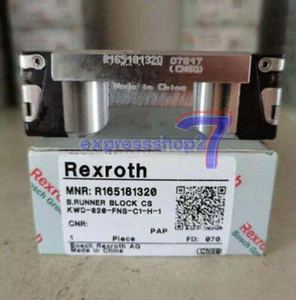 1 pieza Rexroth deslizador de bolas R165181320 rodamiento de bolas nuevo - Imagen 1 de 1