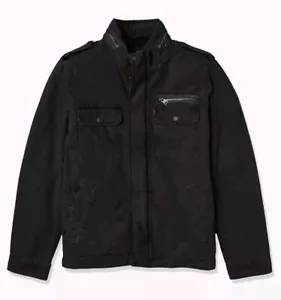 XL Levi's Men's XL Military Classic Washed Cotton Jacket NWT, MSRP $180, Black - Picture 1 of 6