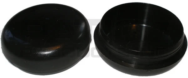24 Patio Furniture Foot 1.5" Black Deluxe Inserts Glides Caps Cups 1 1/2 Inch - Image 1 of 1