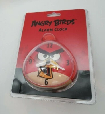 Angry Birds Alarm Clock Rovio 2012 Red NIP - Image 1 of 4