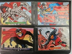 D C BLOODLINES -- Complete scarce 4 card Embossed set -- 1993 issue - Picture 1 of 6