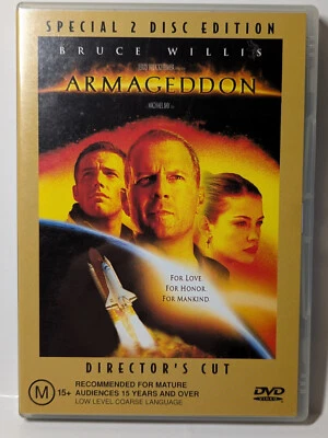Armageddon Special Edition Reg 4 PAL PreOwned Bruce Willis Ben Affleck Liv Tyler - Image 1 of 4