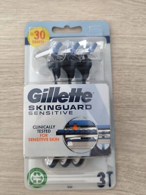 Gillette Skinguard Sensitive 3 Rasoirs Jetables ( Petit Prix) - Photo 1/4