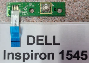 Dell Inspiron 1545 1546 Series Laptop Power ON/OFF Button Board - Picture 1 of 2