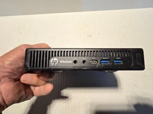 HP EliteDesk 800 G2 Mini Desktop Intel Core i5-6500T 4GB 256GB Win-10 WiFi BT - Picture 1 of 10