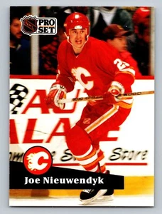 1991 Pro Set #29 Joe Nieuwendyk Calgary Flames - Picture 1 of 2