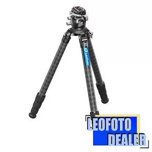 Leofoto LM-364CX+LH-55LR Tripod 75mm Outdoor Shooting Set with BallHead - Picture 1 of 8
