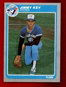 1985 Fleer #110 Jimmy Key RC NMMT - Picture 1 of 2