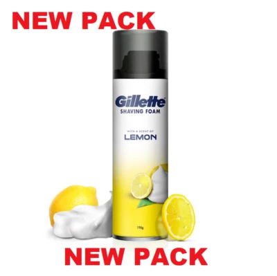Gillette Lemon Lime Foamy Shaving Cream - 196 Gram - Image 1 of 3