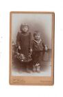 CDV Photo Cute Little Children - Dresden 1890s