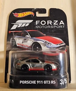 2018 Hot Wheels Retro Entertainment Forza Zamac Porsche 911 GT3 RS 3/5 - Picture 1 of 2