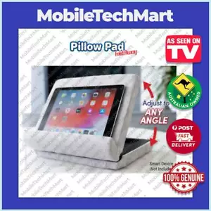 Pillow Pad Fold Away◉AS SEEN ON TV◉Hands Free Multi Angle Tablet Stand Mobile Cu - Picture 1 of 6