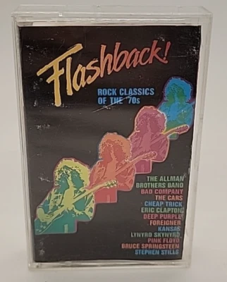 Flashback Rock Classics Of The '70s (Cassette, 1991) - Image 1 of 4