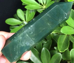 97g NATÜRLICH schön blau aquatisch Achat Quarz Kristall PUNKTHEILUNG ip0291 - Bild 1 von 12