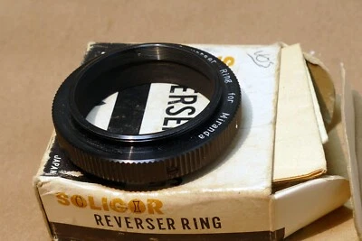 44mm TO 46MM Macro Reverse Lens Adapter Ring For Miranda F Close-up - Image 1 of 4