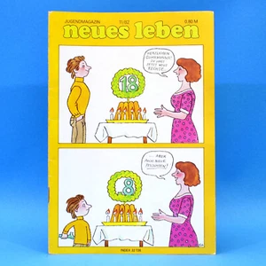 RDA NL Nueva Vida 11 1982 Nº 55 Peter Maffay Balonmano Rudi Arnstadt Balonmano M - Imagen 1 de 1