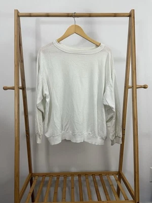 Sudadera De Colección Años 80 Papel Fina Usada Cuadrada Recortada De Gran Tamaño Talla XL 28.5x22.5 Foto 1 de 4