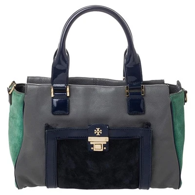 Bolso de Mano Tory Burch Multicolor Gamuza y Cuero Foto 1 de 4