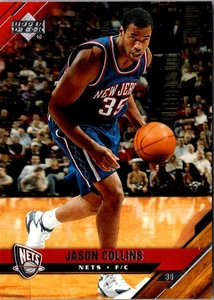 2005 Upper Deck Jason Collins #118 New Jersey Nets Basketball Card - Picture 1 of 2