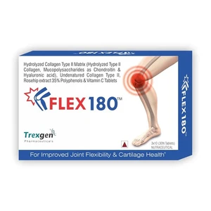 Trexgen FLEX180 Advanced Total Joint Pain&Cartilage Repair-Matrix Collagen Type - Picture 1 of 5