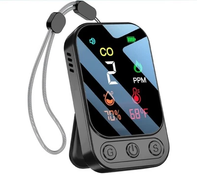 Portable Carbon Monoxide Detectors 3-in-1Size CO Monitor With Kickstand Part NEW - Image 1 of 4