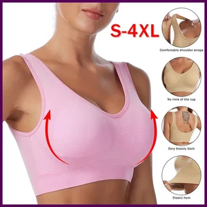 Reggiseno donna sexy taglie forti senza cuciture traspirante reggiseno senza ferretto bralette - Foto 1 di 33