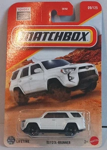 New 2025 Matchbox Toyota 4Runner White #09/125 - Picture 1 of 2