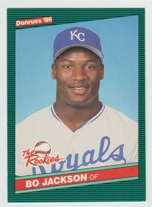 BO JACKSON Royals 1986 Donruss The Rookies #38 SP RC Set Break SEE SCANS Sweet - Picture 1 of 2
