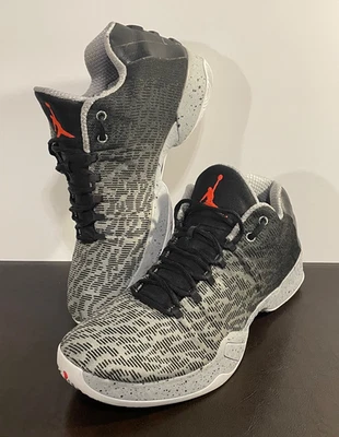 耐克男式 14 码鞋 AIR JORDAN XX9 低帮狼灰色 2015 828051-003 — 第 1/4 张图片