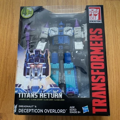 Hasbro Transformers Titans Return Decepticon Overlord NUEVO Foto 1 de 4