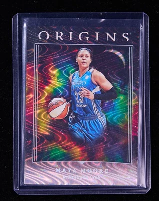Maya Moore 2024 Panini WNBA Origins Basketball Swirl SSP [jm29 - Image 1 of 2