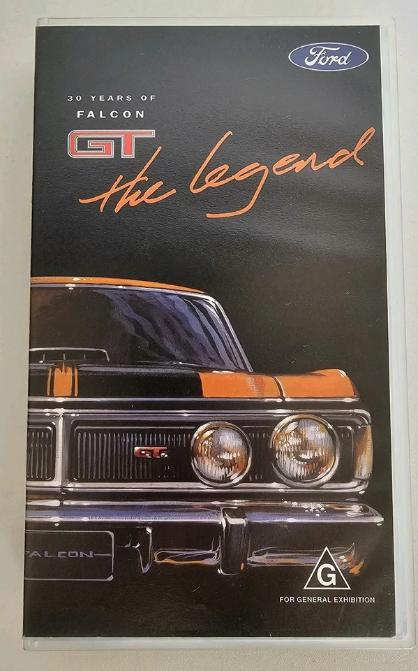 30 Years of Falcon GT The Legend Ford VHS Tape - 1999, Australian, Free Postage. - Image 1 of 4