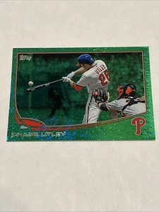 2013 Topps Emerald Foil Chase Utley #26 - Picture 1 of 2