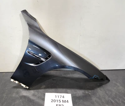 ✅ 15-20 OEM BMW F82 F83 M4 Right Passenger Side Fender Panel Shell Gray B39 * - Image 1 of 4