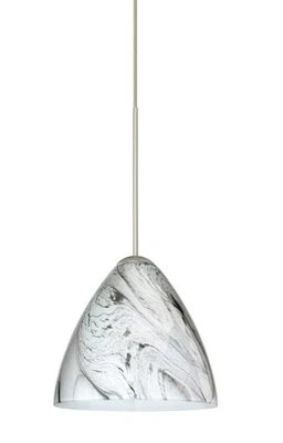 Besa Lighting 1XT-1779MG-LED-SN Mia Pendant Satin Nickel - Image 1 of 3