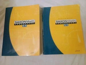 Saxon Math Homeschool 5/4 Student Ed Textbook & Solutions Manual - Third Edition - Picture 1 of 14