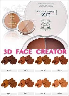 RUBY KISSES 3D FACE CREATOR HD NATURAL COVERAGE SEMI MATTE FINISH 12 HR LONG LAS - Image 1 of 4
