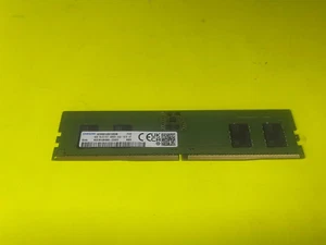 MÓDULO RAM DE ESCRITORIO UDIMM Samsung 8 GB DDR5 4800 MHZ 1Rx16 m323r1gb4bb0-cqkod cl40 - Imagen 1 de 2