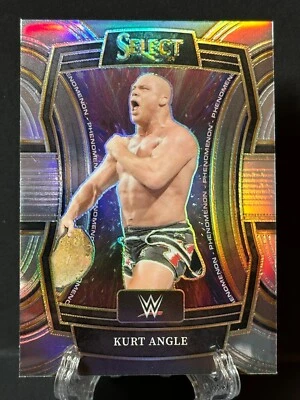 2024 Kurt Angle Panini Select WWE Phenomenon Insert - Image 1 of 2