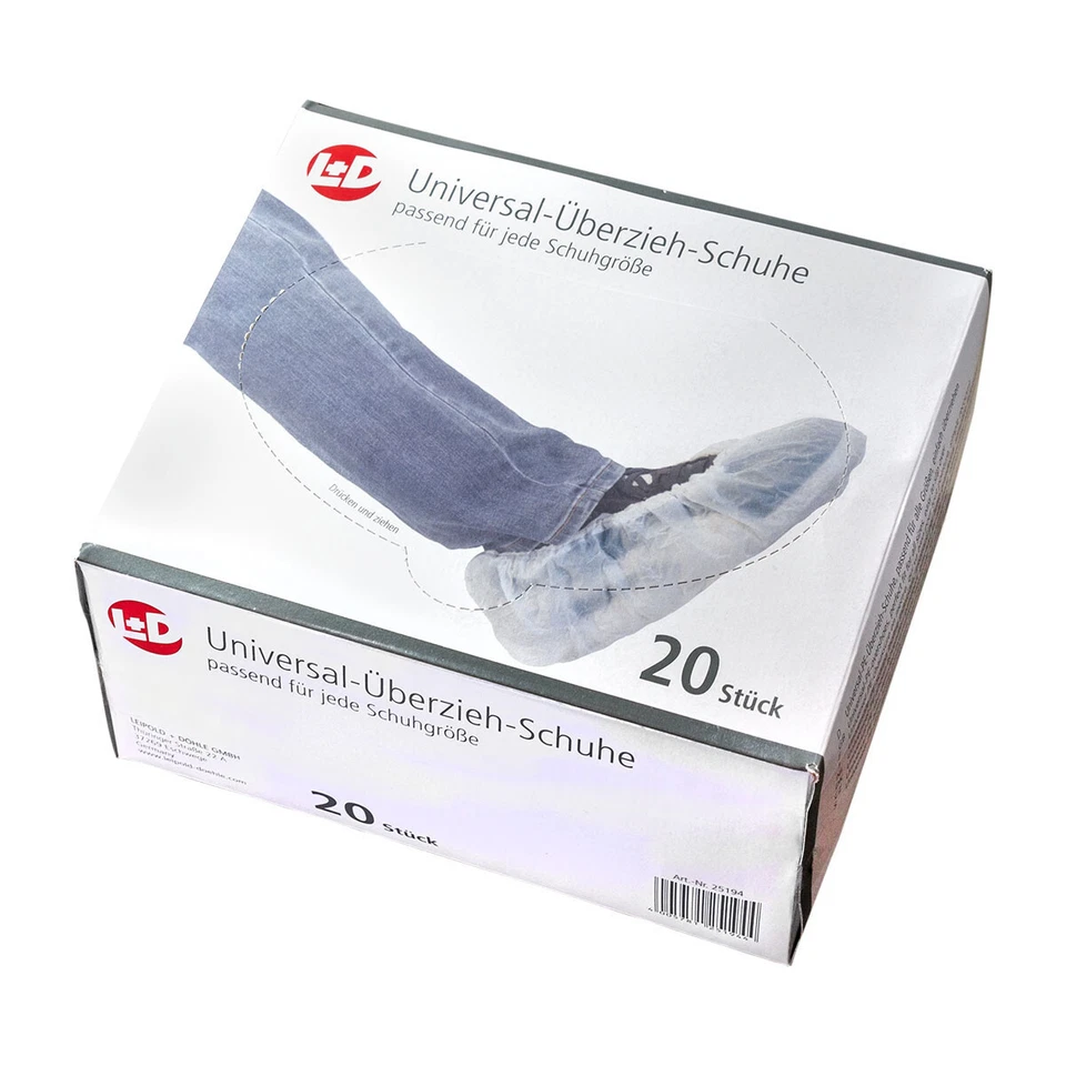 Leipold + Döhle Profi Überziehschuhe 400 Stück Einheitsgrösse
