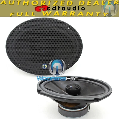 CDT AUDIO CL-69X NEW 6x9" 2 WAY  1" SILK DOME TWEETERS COAXIAL SPEAKERS CL-69 - Image 1 of 4
