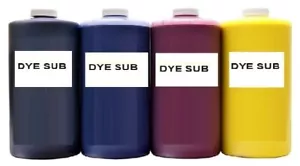4 ENCRE DE RECHARGE EN VRAC DE SUBLIMATION DE COLORANT COMPATIBLE POUR MUTOH MIMAKI ROLAND (CYMK) - Photo 1/1