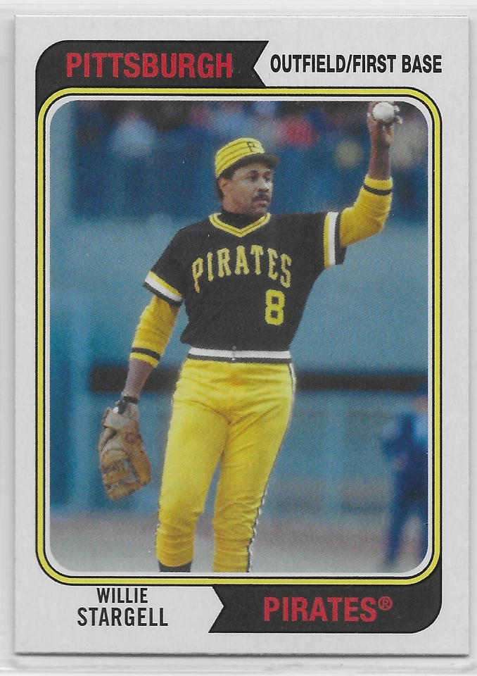2020 Topps Archives #182 Willie Stargell Pittsburgh Pirates HOF - Image 1 of 1
